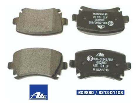 Kit De Balatas Ate Vw Bora Golf 2 5 05 10 Gli Gti 2005 2010 MR BRAKEPAD