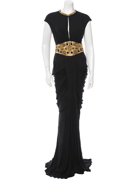 Alexander McQueen Embellished Evening Dress - Clothing - ALE34637 | The ...