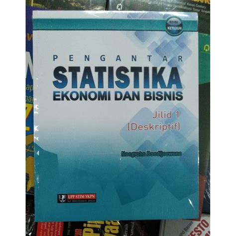 Jual Buku Original Pengantar Statistika Ekonomi Dan Bisnis Jilid Ed