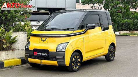 Wuling Air EV Standard Range NIK 2022 Akhir Yellow Mobil Bekas