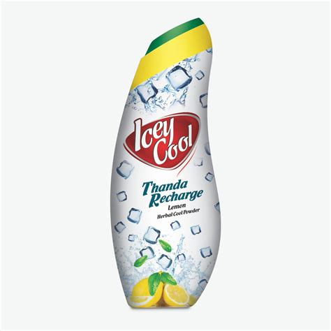 Lemon Icey Cool Talcum Powder Prickly Heat Powder