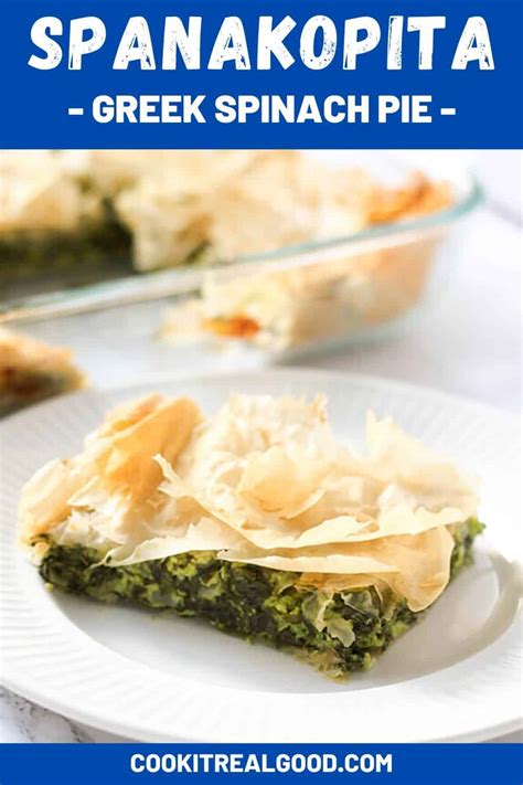 Spanakopita Recipe - Cook it Real Good