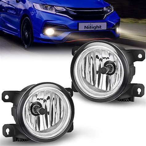 Nilight Conjunto De Luces Antiniebla Compatibles Con Honda Civic Sedan