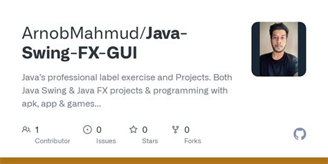 Github Arnobmahmud Java Swing Fx Gui Javas Professional Label