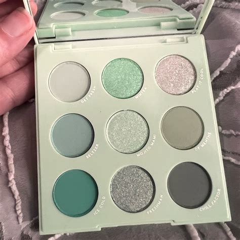 Colourpop Makeup Colourpop Mint To Be Eyeshadow Palette Poshmark