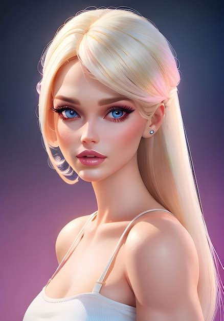 Premium Ai Image Barbie Doll D Ai Generated Illustration