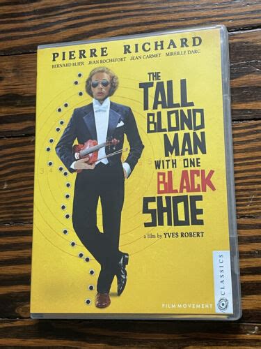 The Tall Blonde Man With One Black Shoe Dvd Yves Robert Pierre