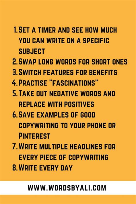 10 Copywriting Exercises You Can Practise To Become A Pro In 2021