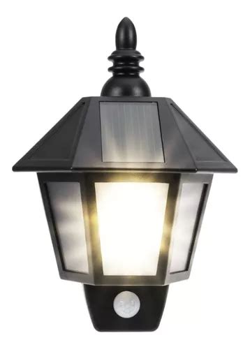 Lampara Solar Para Jardin Decorativa Tipo Farol Pared Exteri Meses