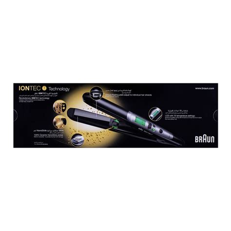 Buy Braun Satin Hair 7 Hair Straightener Iontec Technology St 710 Online At Special Price In