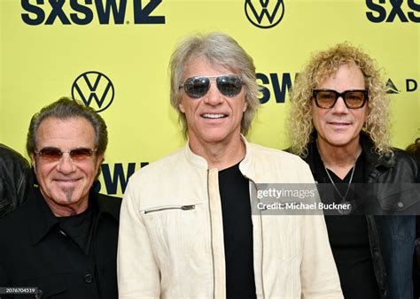 Tico Torres Jon Bon Jovi And David Bryan At The Thank You News