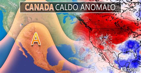 Cronaca Meteo Super Anticiclone Anche In Canada Caldo Record Per