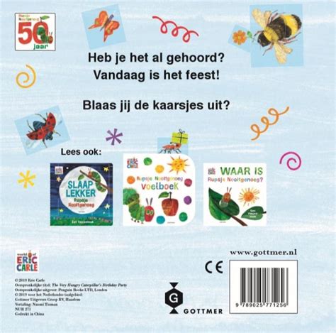 Een Feestje Met Rupsje Nooitgenoeg Gottmer Uitgevers Groep