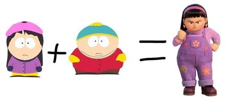 South Park Characters In Three Different Costumes