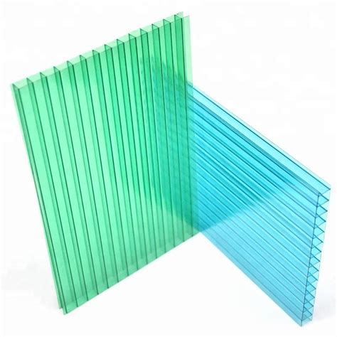 High Light Transmission Anti UV Polycarbonate Hollow Sheet For