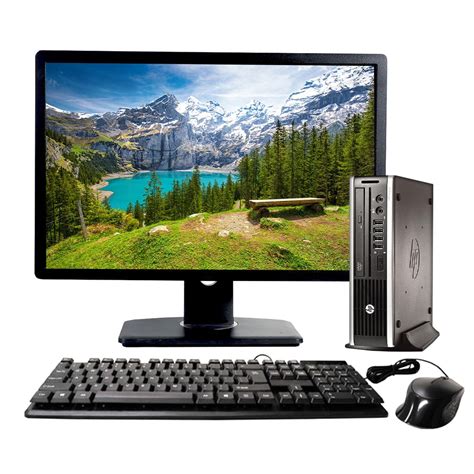 Restored HP Compaq 8200 Elite USFF Desktop Computer Intel Core I3 2100