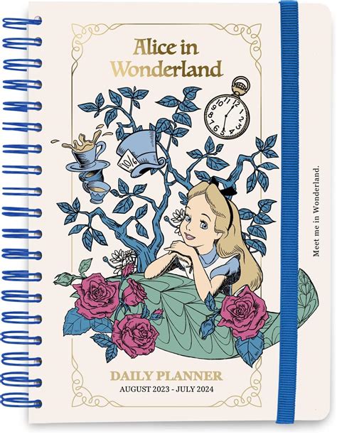 Grupo Erik Schulplaner 2023 2024 A5 Disney Alice Im Wunderland Kalender