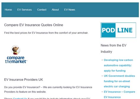 Compare Ev Insurance Quotes