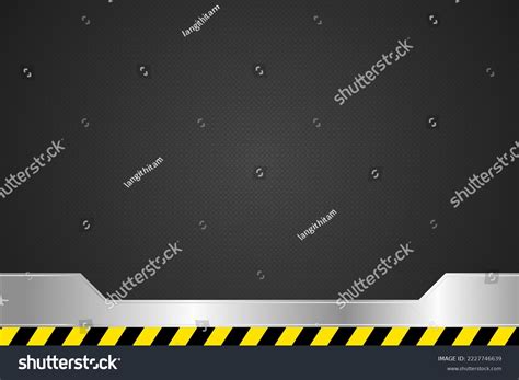 Empty Space Background Construction Theme Design Stock Vector (Royalty ...