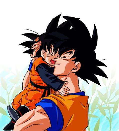 Goku And Goten Happy Fathers Day Dragon Ball Ultimate Pics