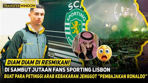 Gila Merinding Satu Kota Sporting Turun Ke Jalan Teriak Nama Ronaldo