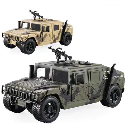Childrens Hummer Toys Car Lighting Music Military Off Road Vehicle