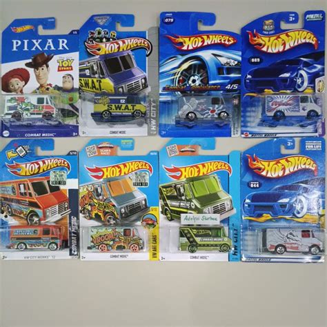 Jual Hotwheels Hot Wheels Combat Ambulance Comabt Medic Factory Sealed