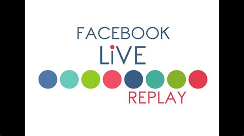 Facebook Live Replay Youtube