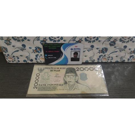 Jual Uang Kuno 20000 Rupiah Ki Hajar Dewantara Tahun 1998 Shopee