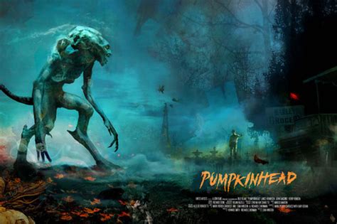 Pumpkinhead 36 X 24 Artofronin