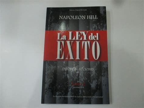 La Ley Del Xito Tomo Napole N Hill Mercadolibre