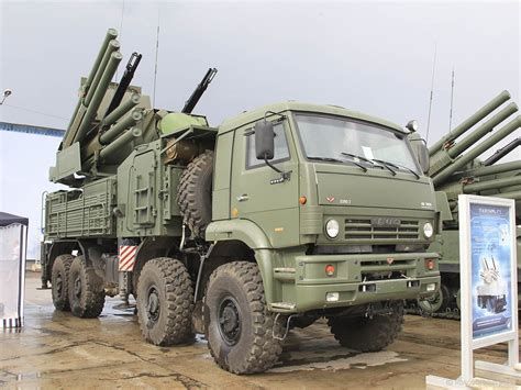 Pantsir S Short Range Cannon Missile Air Defense