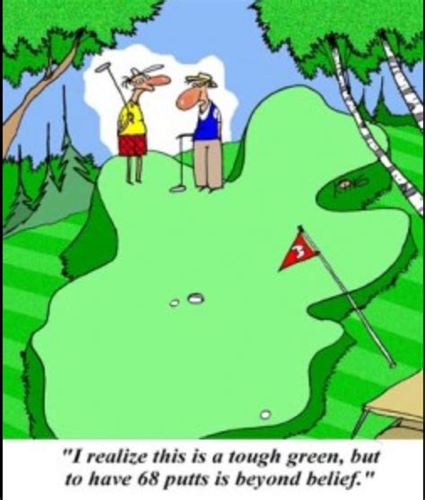 golf cartoons and joks by Rita Lanning | Golf humor, Golf art, Golf ...