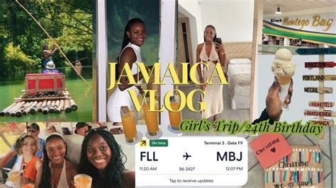 Jamaica Vlog Th Birthday Snorkeling Climbing Dunns River Falls