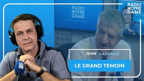 Le Grand Témoin Elections européennes 2024 Jean Lassalle tête de