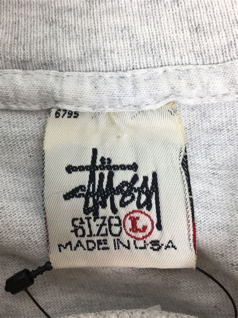 Stussy S Old Stussy T L Gry