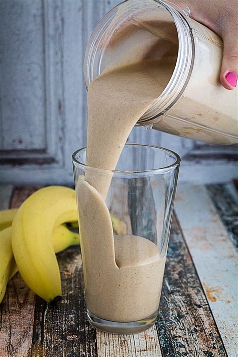 Chocolate Peanut Butter Protein Shake • Dishing Delish