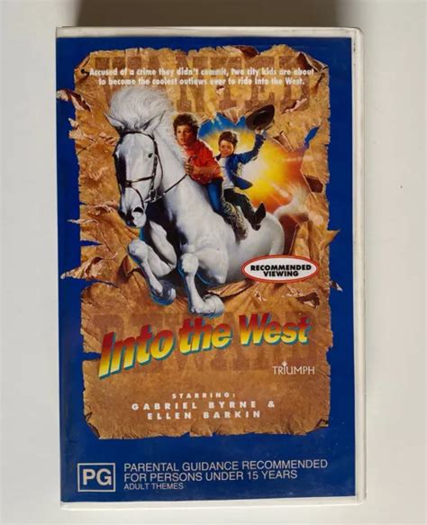 Into The West Vhs First Release Big Box Ex Rental Video Tape