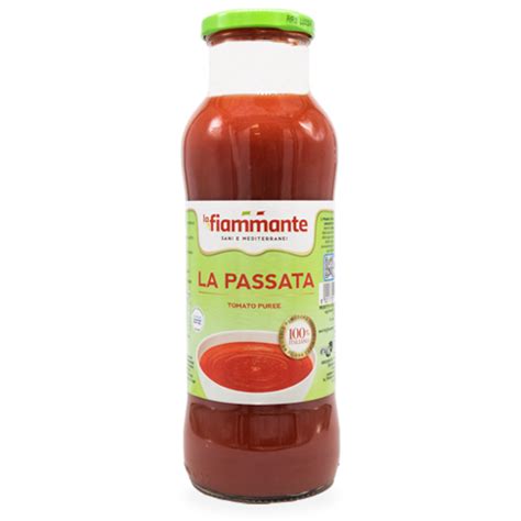 Salsa Passata Di Pomodoro G La Fiammante Fruita I Verdura Cal Fruit S