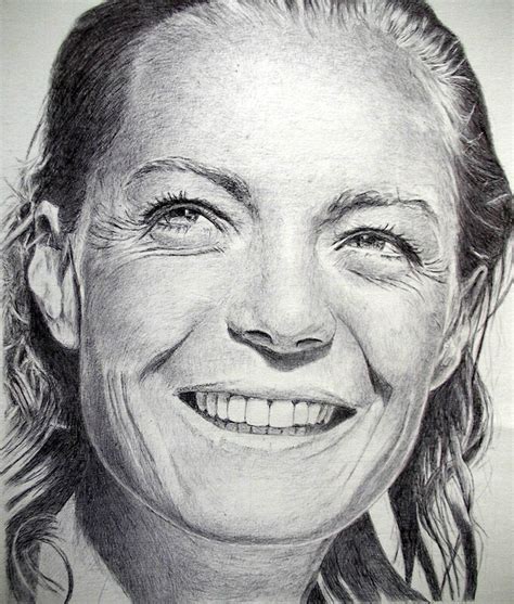 Portrait De Romy Schneider Manvale Dessins Portraits Partir De Photos