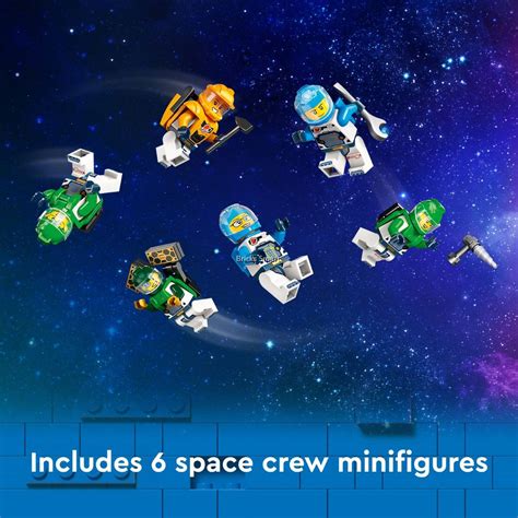 LEGO 60433 City Modular Space Station Building Toy Set