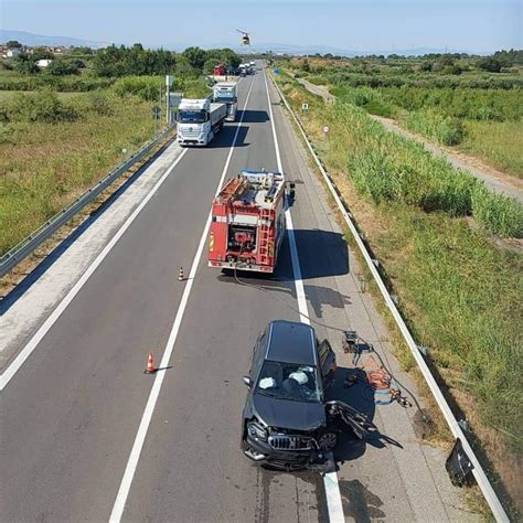 Gravissimo Incidente Sulla Statale Due Morti E Cinque Feriti