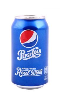 Pepsi Cola Made With Real Sugar Soft Drink Soda Ml Can Lollies N Stuff