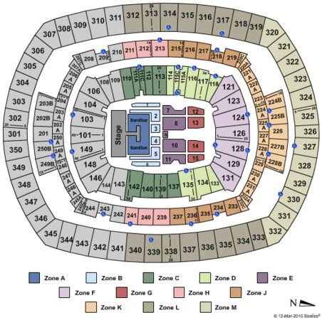 New Meadowlands Stadium Tickets in East Rutherford New Jersey, New Meadowlands Stadium Seating ...