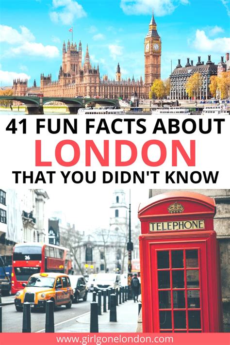 41+ Fun and Interesting Facts about London, England in 2021 | Fun facts ...