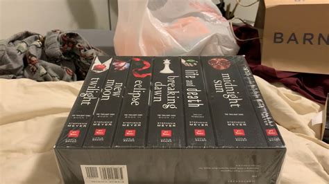 The Twilight Saga Complete Collection Book Box Set Unboxing YouTube