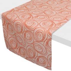 Chemin De Table 45x150 Cm Jacquard 100 Coton SPIRALE Ecru Linnea