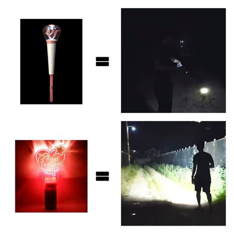 Rvf On Manual React Posted On Twitter Rvf Red Velvet Lightstick