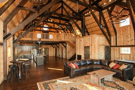 Barndominium Interior Idea Barn House Plans Barn House Pole Barn Homes