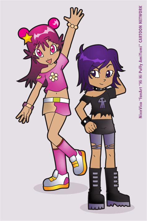 AmiYumi Mix by NixnVico on DeviantArt